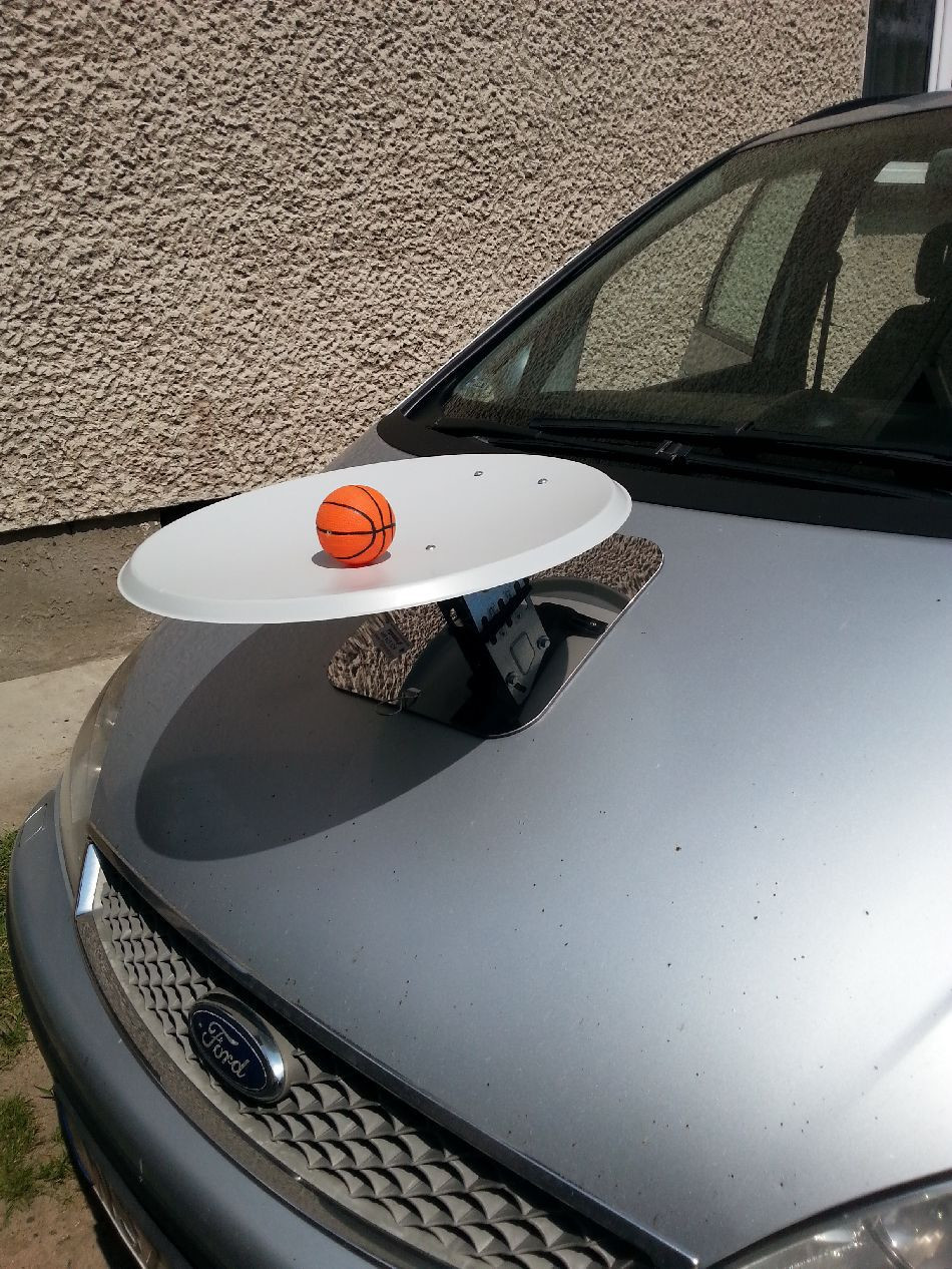 Test płynnej jazdy - talerz Stewarta