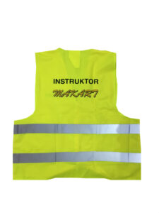 Kamizelka odblaskowa "INSTRUKTOR" z logo OSK