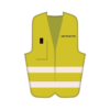 Kamizelka odblaskowa "INSTRUKTOR" z logo OSK