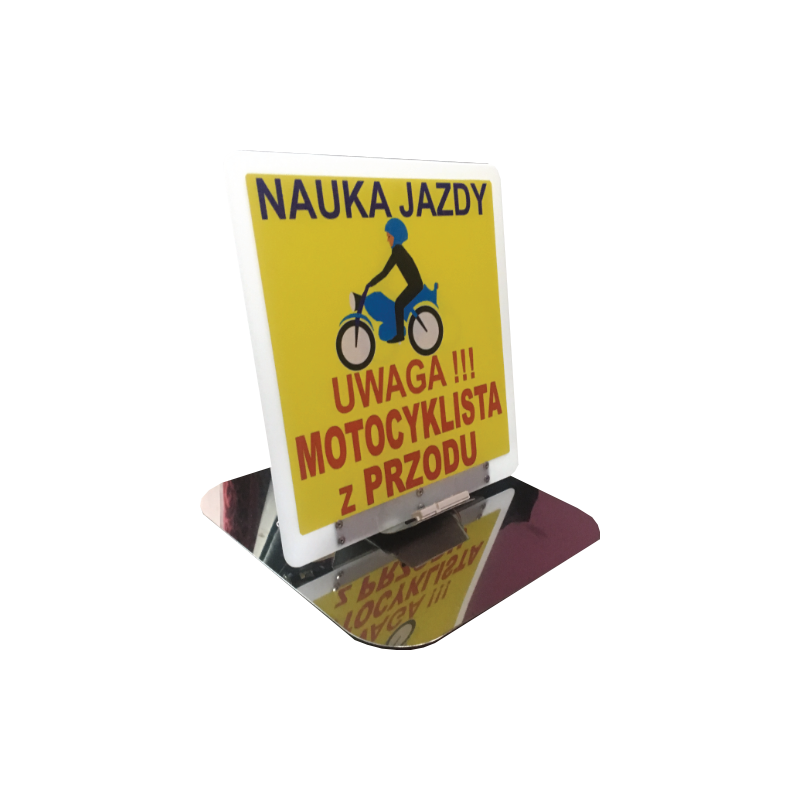 Emblemat na dach - Nauka Jazdy motocyklem