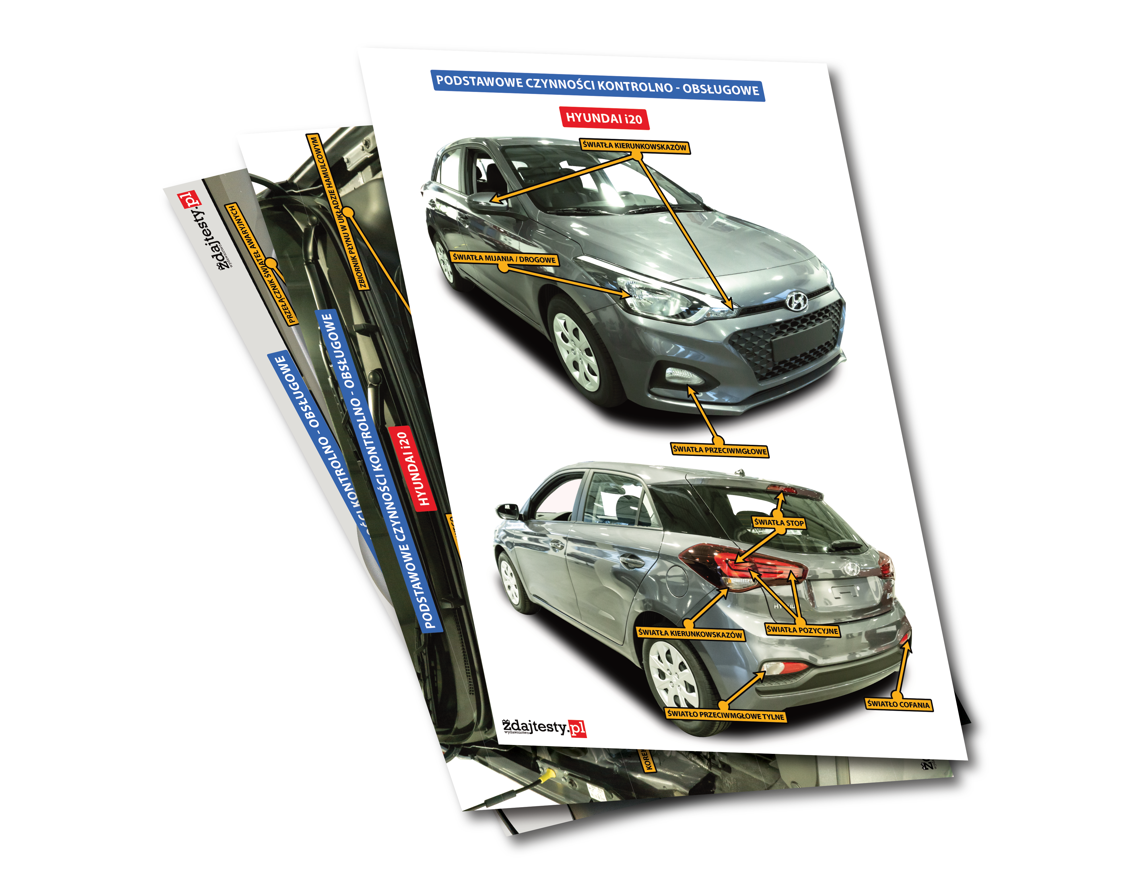 Podstawowe czynności kontrolno – obsługowe Hyuinday i20 model 2020
