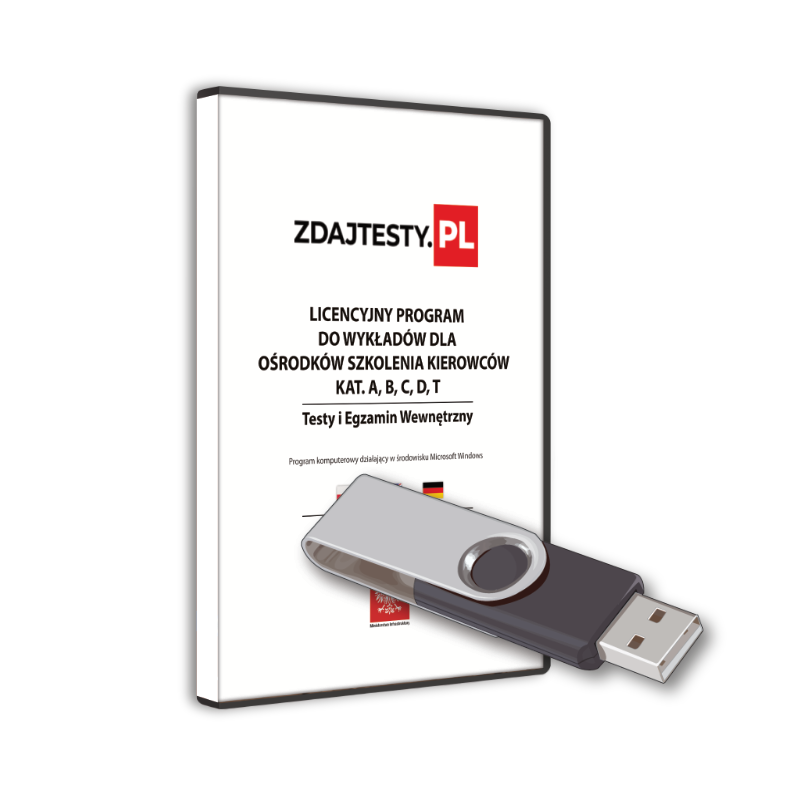 Program Wykłady oraz egzamin dla OSK. Edycja PENDRIVE