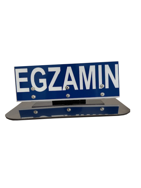 Emblemat na dach - EGZAMIN